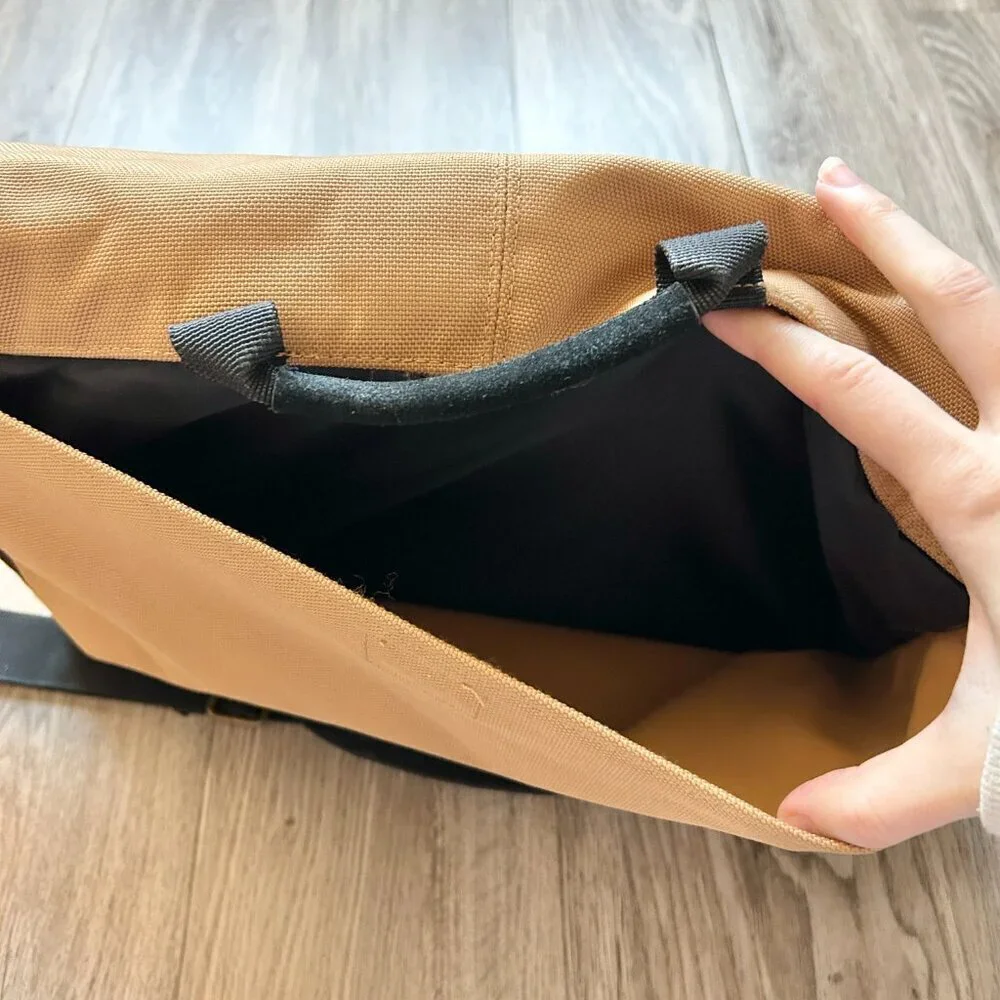 Timberland Vintage Style Brown Messenger Bag